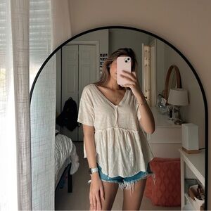 American Eagle Back Tie Tee